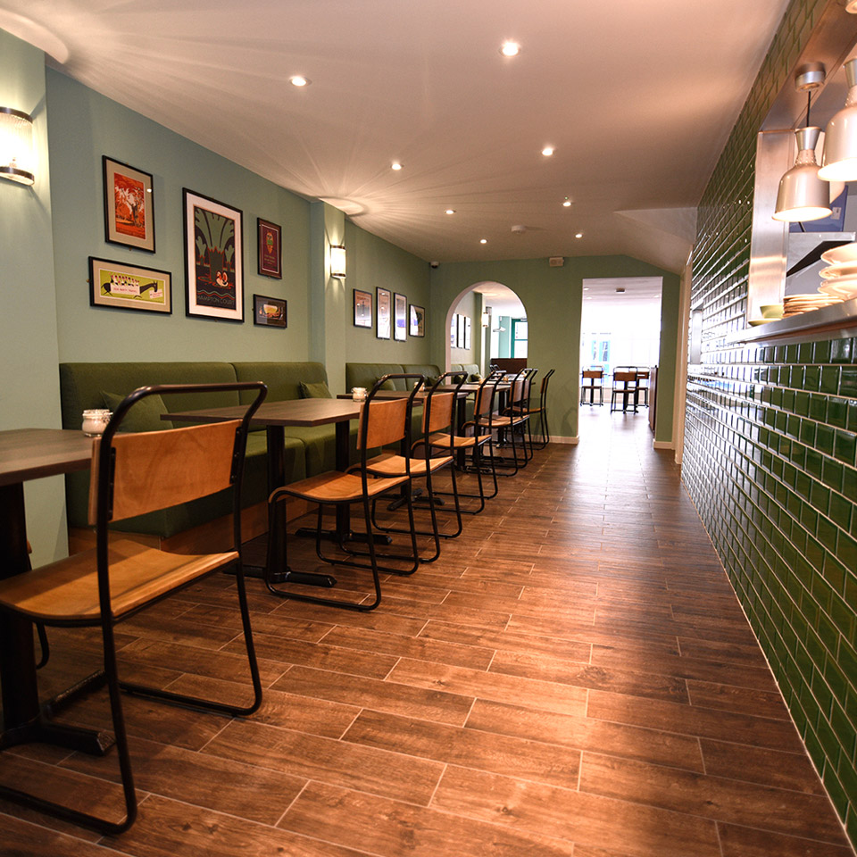 interior of The Junction